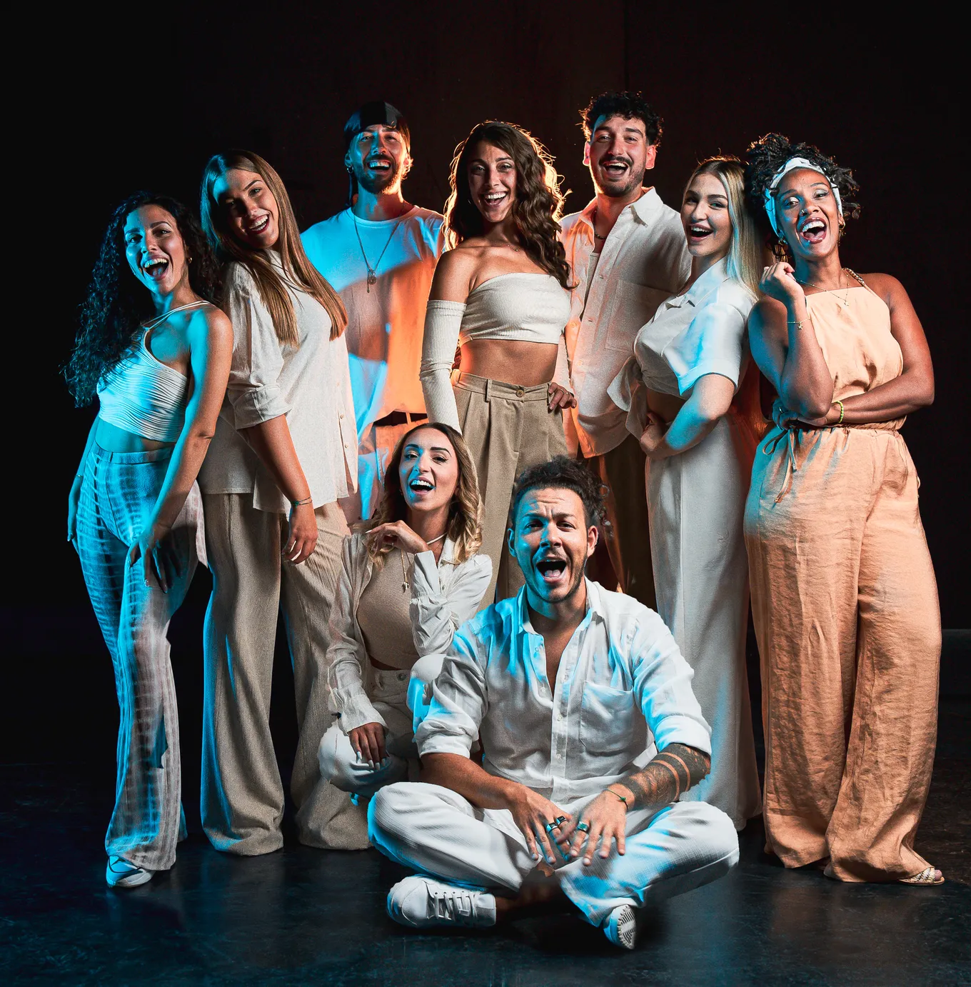 Il team di Cubansoul sul palco dello Spazio Teatro Faber